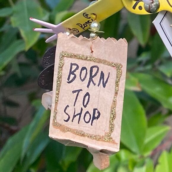 NWT Vintage SILVESTRI by Karen Rossi Fanciful Flights Ornament Animal Shopper - Picture 12 of 13